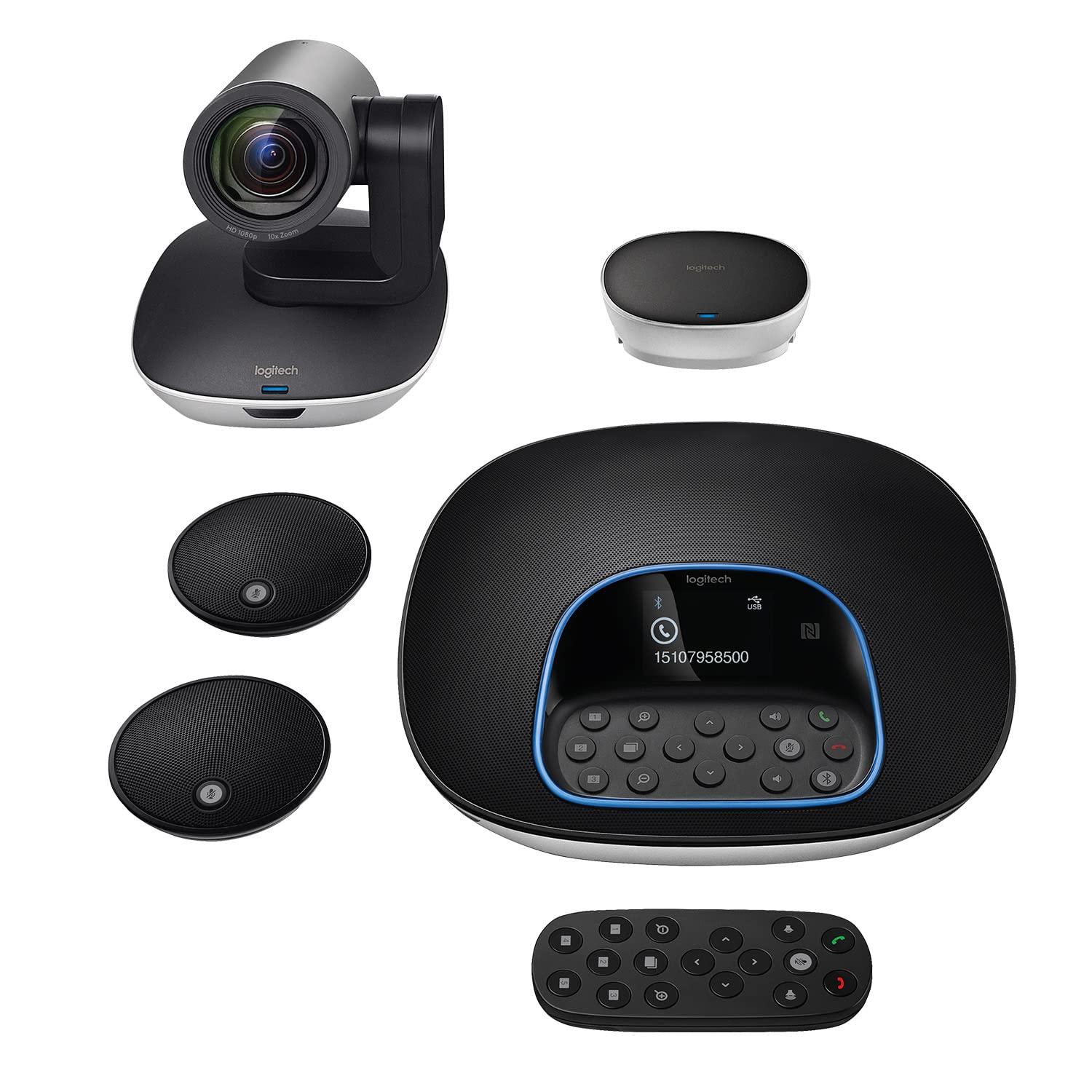 Logitech Group Video Conferencing Bundle With Expansion Mics For Big Meeting Rooms - eBuy UAE
